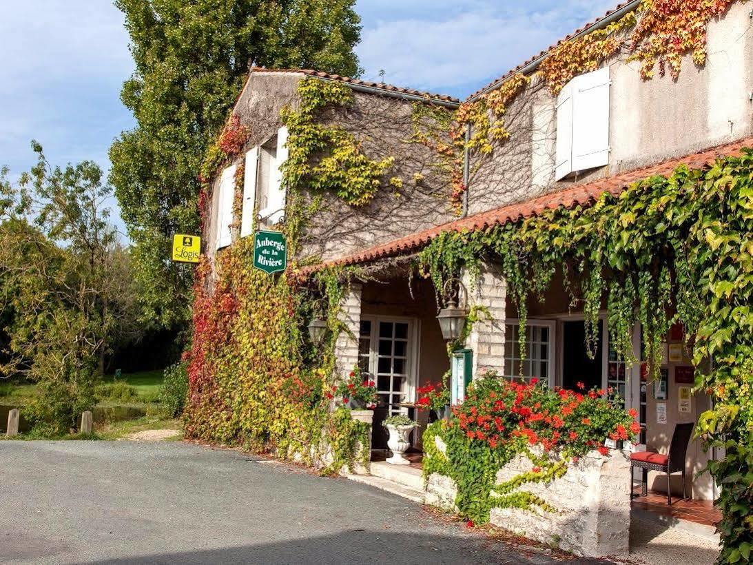 Logis Auberge De La Riviere Les Velluire-sur-Vendee Dış mekan fotoğraf